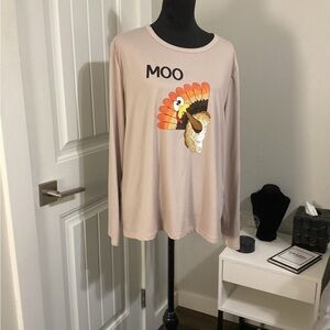 EUC - Hilarious Thanksgiving T-Shirt - Size 2x!!!  Worn Once!!